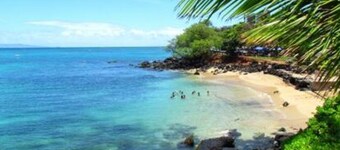 Oceanfront 1 bedroom + loft with Beach BBQ & Pool