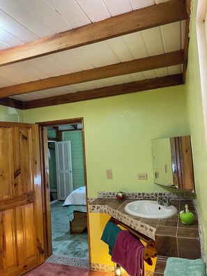 패밀리 빌라, 해변 전망 | 욕실 | 샤워 시설, 헤어드라이어, 타월, 비누