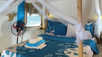 Cabin Premium, quang cảnh bãi biển | 2 phòng ngủ, két bảo mật tại phòng, bàn