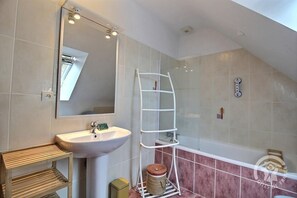 Hair dryer, towels