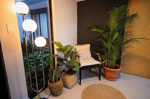 Family Room, Garden View | Individually decorated, desk, laptop workspace, blackout drapes