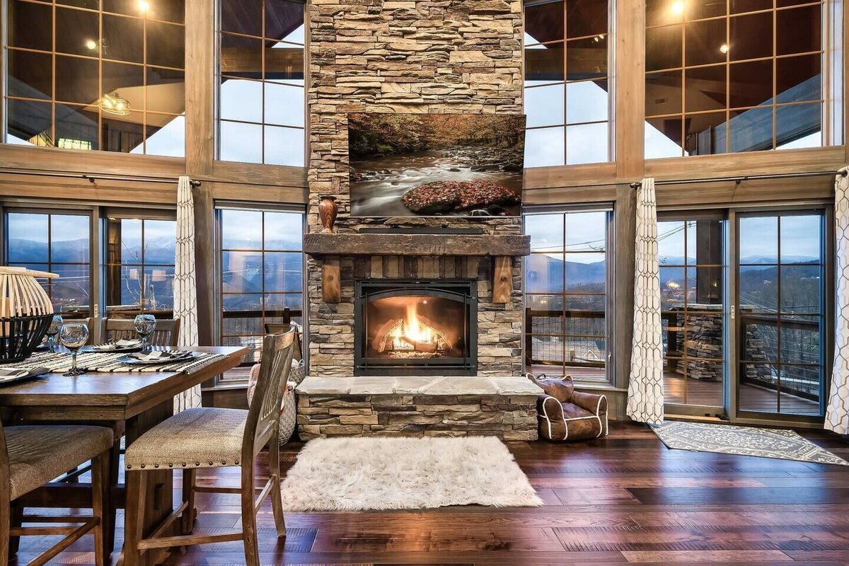 Photo 61 of Alpine Escape, Mountain Cabin w/ Views, Hot Tub, Game Room & Infinity Table