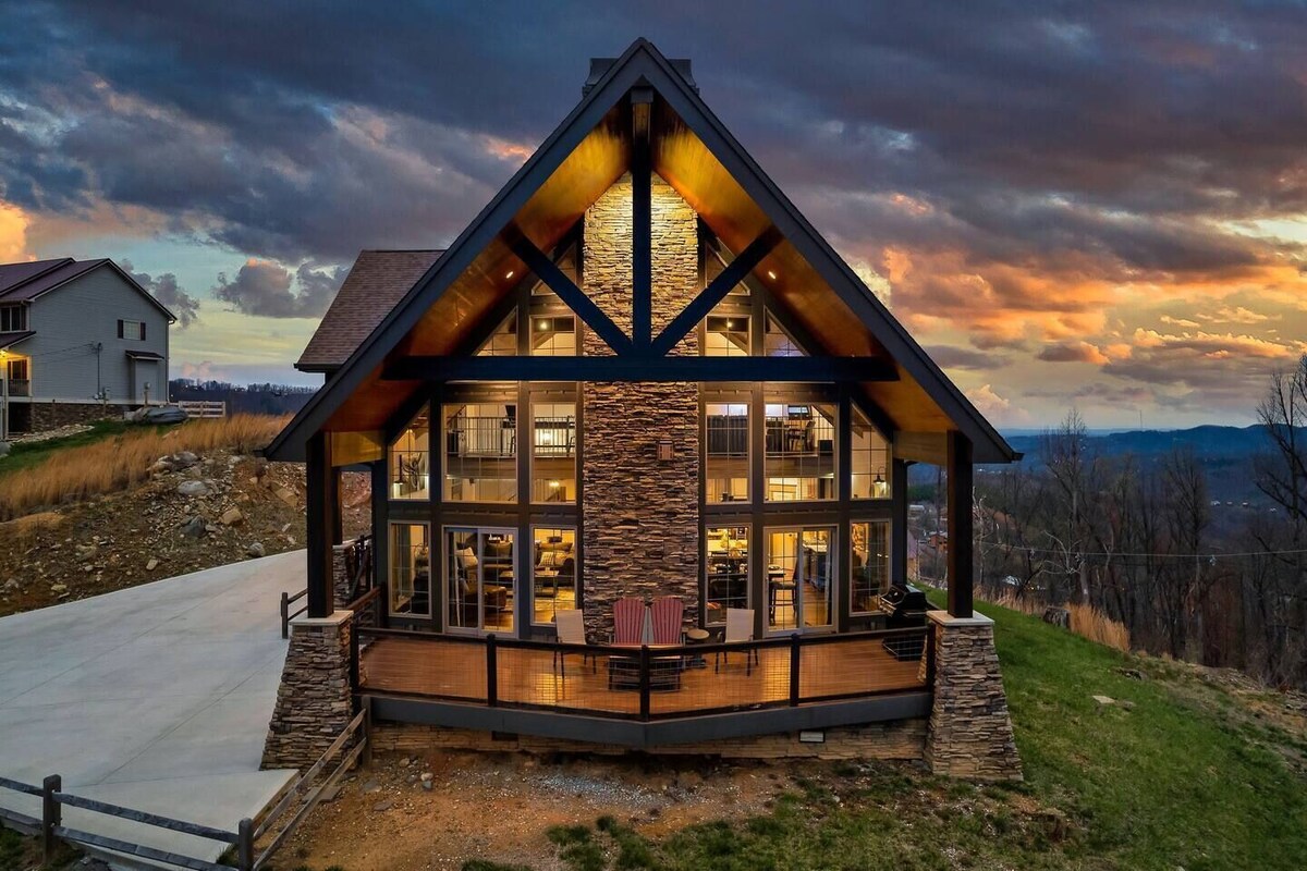 Photo 51 of Alpine Escape, Mountain Cabin w/ Views, Hot Tub, Game Room & Infinity Table