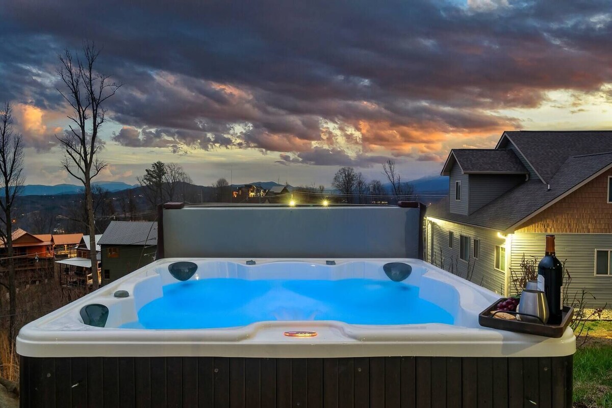 Photo 85 of Alpine Escape, Mountain Cabin w/ Views, Hot Tub, Game Room & Infinity Table