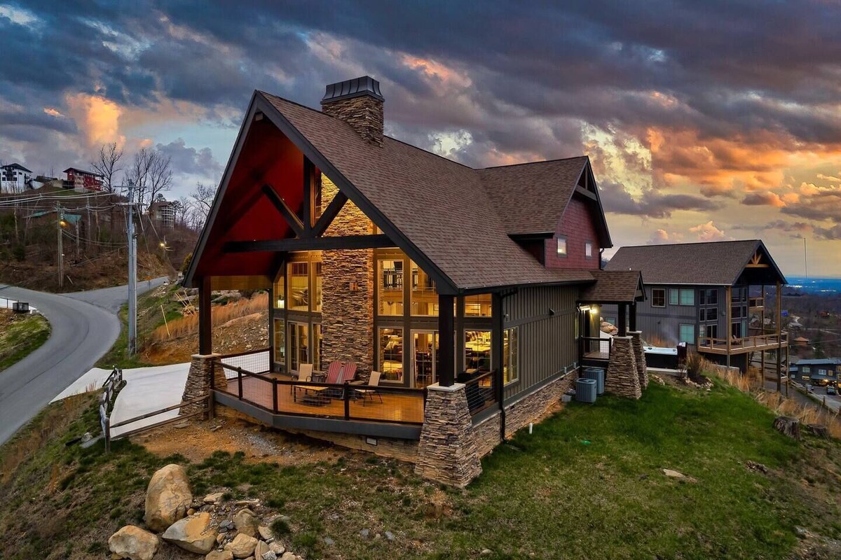 Photo 87 of Alpine Escape, Mountain Cabin w/ Views, Hot Tub, Game Room & Infinity Table