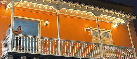 Fachada de la propiedad