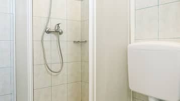 Chambre Confort, balcon, vue mer | Salle de bain