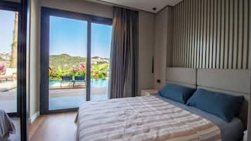 Luxury-Villa | 5 Schlafzimmer, schallisolierte Zimmer, Bügeleisen/Bügelbrett