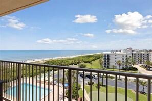 Property grounds - Charming Oceanfront Condo with Breathtaking Views, Shuffleboard & Heated Pool! 🌊 (Cape Canaveral)