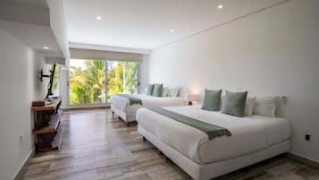 4 bedrooms, iron/ironing board, travel cot, WiFi