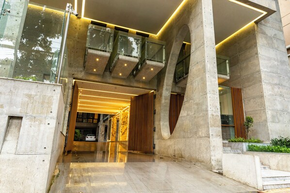 Fachada del alojamiento