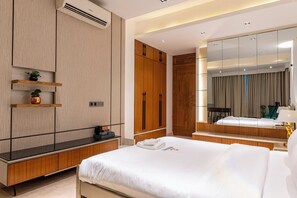 豪華客房, 城市景 | 高級寢具、迷你吧、房內夾萬、獨特設計