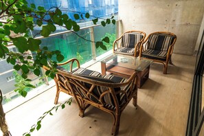 Terrace/patio - Palm Tree Business Hotel (Dhaka)