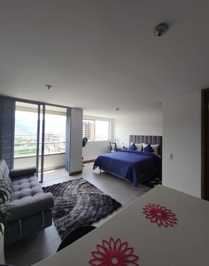 1 bedroom, iron/ironing board, WiFi, bed sheets - Nuevo!! Moderno Apartalof en la Mejor Zona del Poblado (Medellín)
