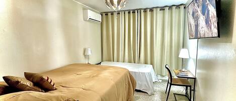 1 bedroom, desk, free WiFi, bed sheets