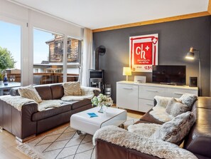 TV, fireplace - Goldenhorn Apt.S by Interhome (Wengen)