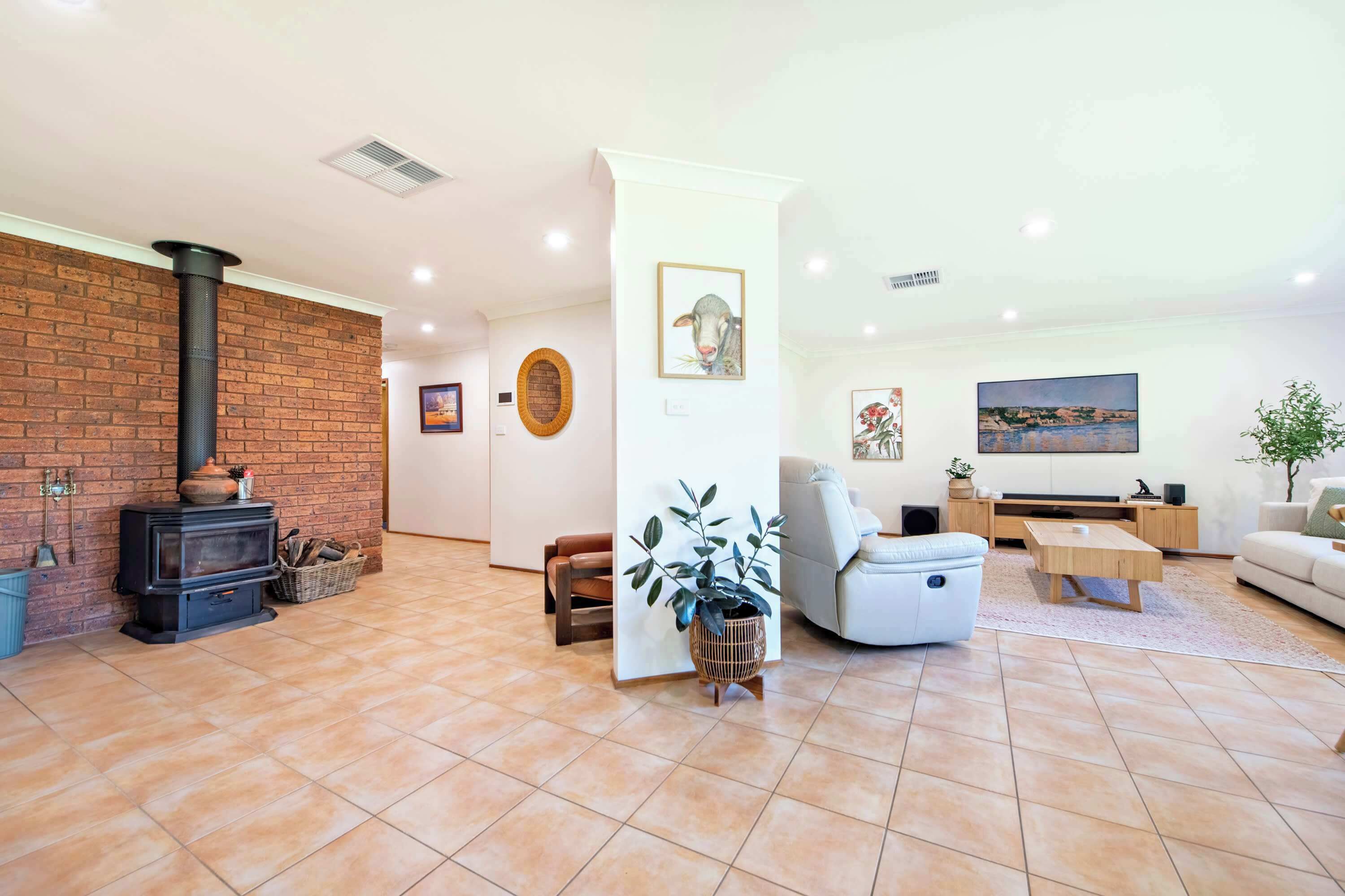 TV, fireplace, video games, offices