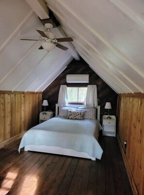 1 غرفة نوم وواي فاي وملاءات أسرّة