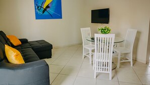 Apartment, 1 Bedroom, Patio, Garden View | Dining - Wonderful 1-bedroom Apartment 3 km From Eagle Beach (Noord)