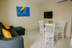 Apartment, 1 Bedroom, Patio, Garden View | Dining - Wonderful 1-bedroom Apartment 3 km From Eagle Beach (Noord)