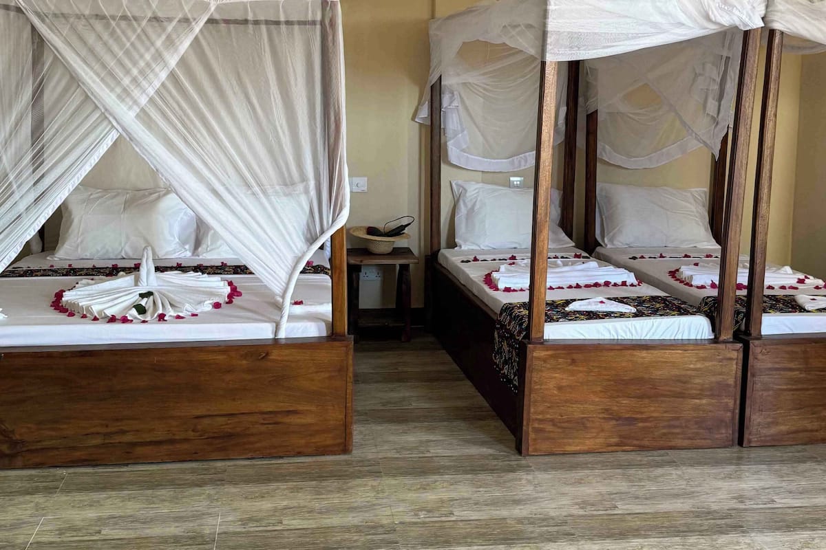 1 habitación, sábanas de algodón egipcio y ropa de cama de alta calidad