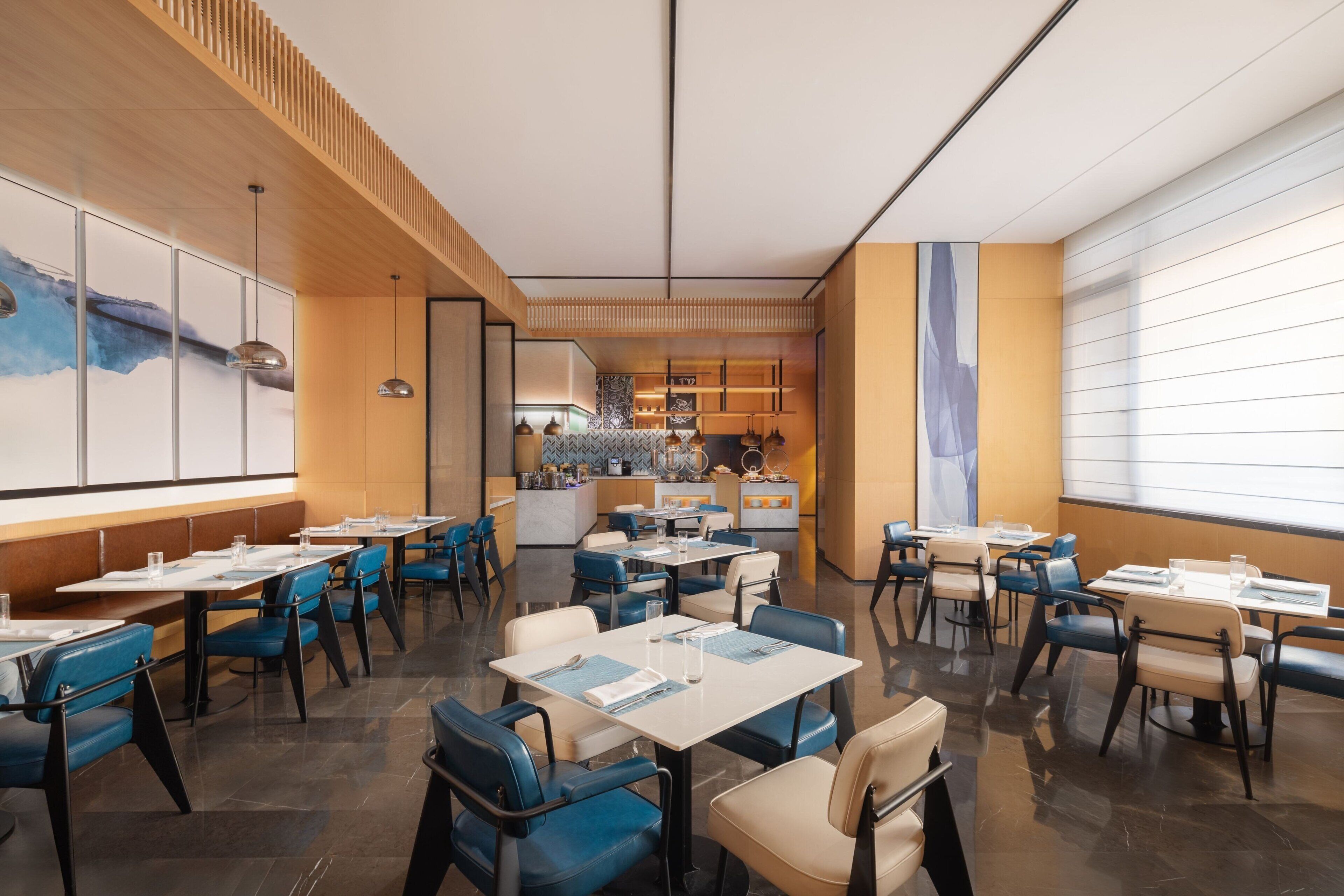 Päivittäinen buffetaamiainen (48 CNY per henkilö)