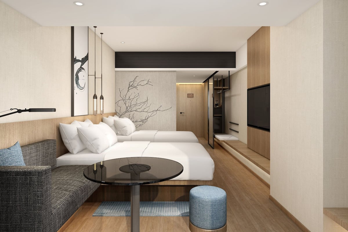 Executive-Zimmer, 2 Einzelbetten, Stadtblick