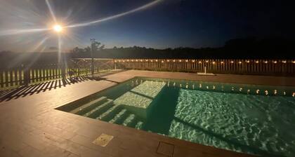 Elegant estate, nestled in the Marche hills, with swimming pool.