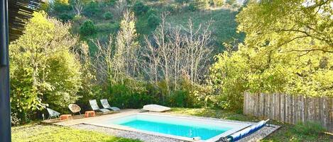 Alberca al aire libre