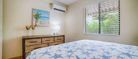 2 bedrooms, iron/ironing board, travel cot, WiFi