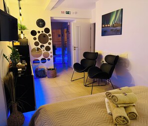 1 Schlafzimmer, Bügeleisen/Bügelbrett, kostenloses WLAN, Bettwäsche