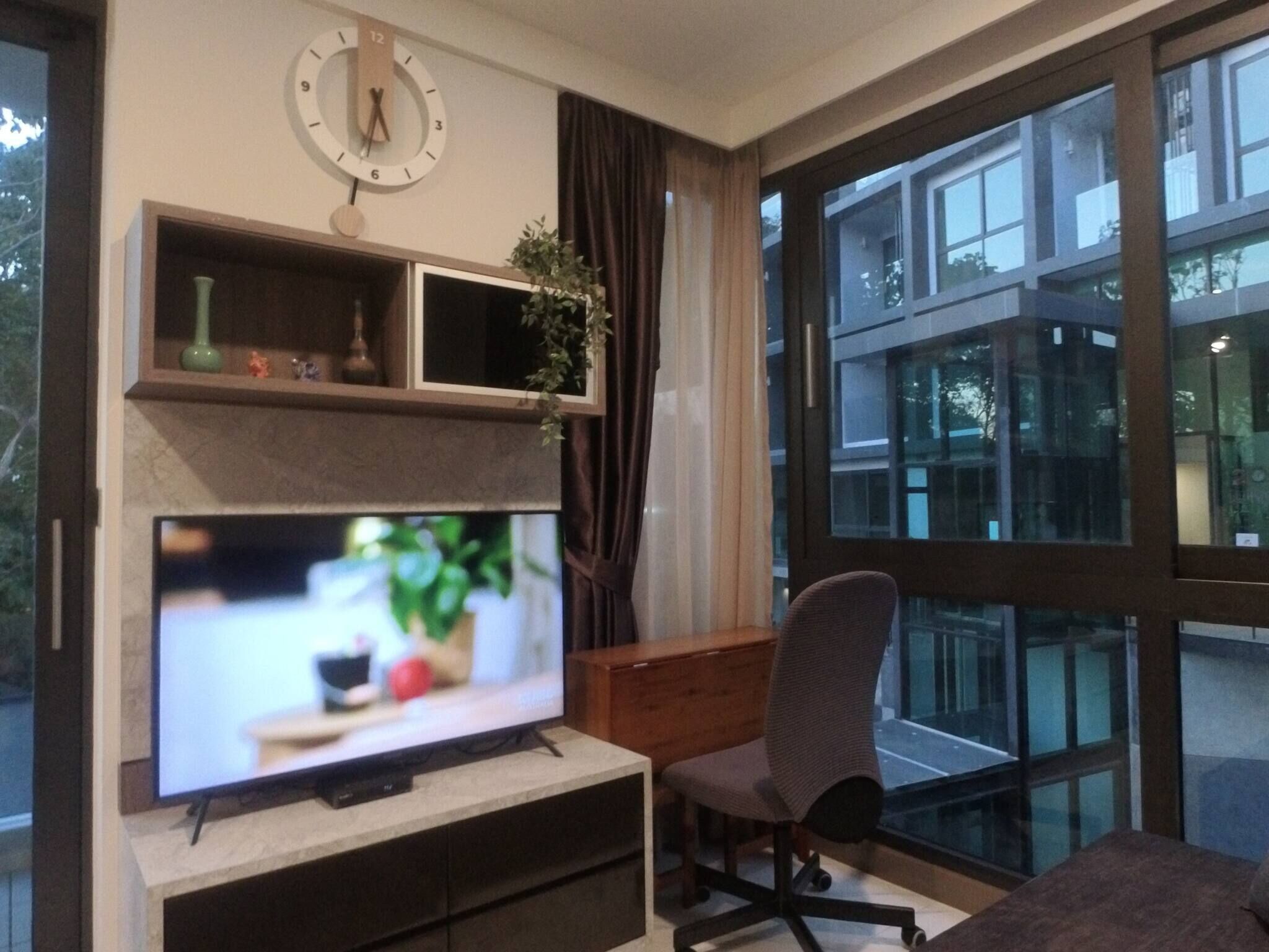 Uitzicht vanuit accommodatie