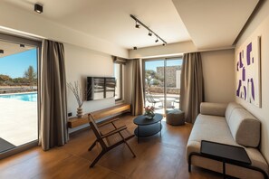 Living area - Akre Villas A  (ierapetra)