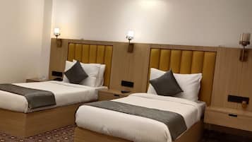 Quarto casal ou duplo executivo | 1 quarto, quartos à prova de som, ferros/tábuas de passar roupa