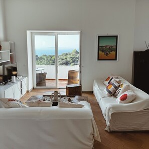 Superior House, Sea View | Living area - Casa La Gioia Capri (Capri)