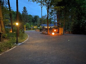 Overnattingsstedets uteområder