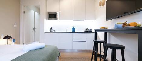 Strykejern/-brett, wi-fi (inkludert) og sengetøy