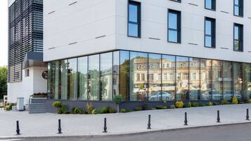 Fassade der Unterkunft