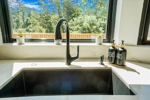 Interior - Treetop Haven - Indoor Jacuzzi & Hockey Table - Pet-friendly (Crestline)