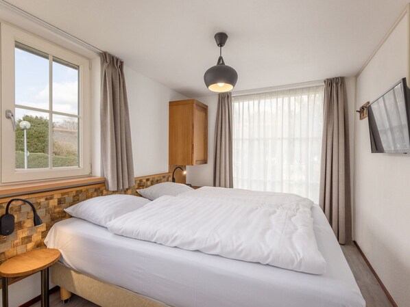 บ้านพัก | 1 ห้องนอน, ตกแต่งพิเศษโดยเฉพาะ, ผ้าปูที่นอน