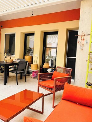 Leilighet, 2 soverom | Overnattingsstedets uteområder