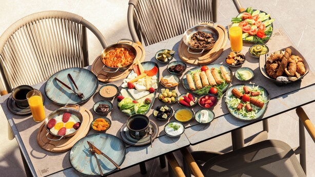 Bữa sáng nấu theo yêu cầu với phụ phí nhỏ vào ngày cuối tuần 