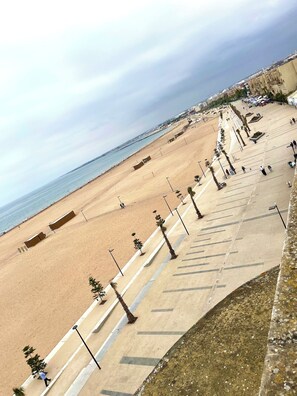 On the beach