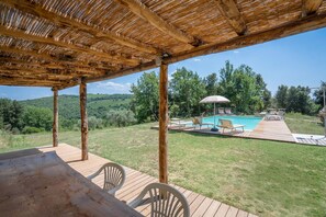 Outdoor dining - Torre apt. ground floor (Poggibonsi)