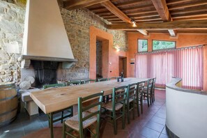 Dining - Country House / Farm House in Poggibonsi with 5 bedrooms sleeps 9 (Poggibonsi)