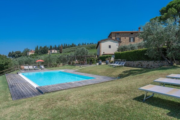 Pool - Macina Apt. with ac near Siena (Poggibonsi)