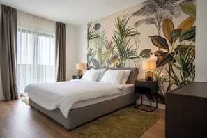 5 chambres, fer et planche à repasser, lit parapluie, Wi-Fi gratuit