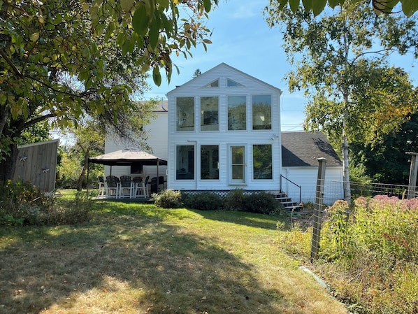 Exterior - Oceanfront home 5 minutes to Acadia, 10 mins. to downtown Bar Harbor. (Bar Harbor)