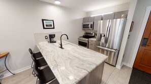 Fridge, microwave, oven, dishwasher - Modern luxury awaits in this Allegheny Springs 1BR by RedAwning (Snowshoe)