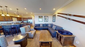 TV, fireplace, DVD player - Luxury Mountain Escape 5BR Home by RedAwning (Snowshoe)